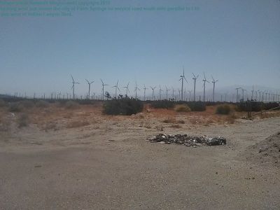 wind farms are not children's spinner toys they contain toxic materials that cannot be recycled, fiberglass that ends up in land fills, and they waste energy